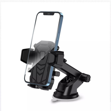 Universal car holder CH01 telescopic for the phone on the window grille Black