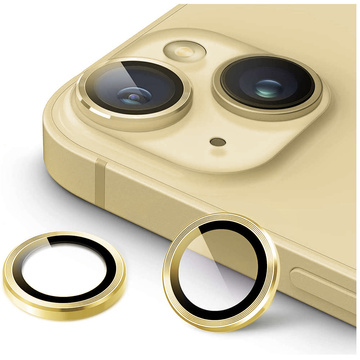 3mk Lens Protection Pro phone lens protector for Apple iPhone 14 Gold