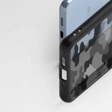 Чохол Ringke Fusion Matte tpu з рамкою для Samsung Galaxy A73 чорний