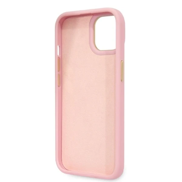 Чохол для телефону Guess GUHCP14MHGCRHP для Apple iPhone 14 Plus 6.7" pink/pink hardcase Croco Collection