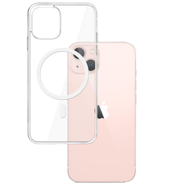 Armored case for MagCase 3mk for Apple iPhone 13 Transparent