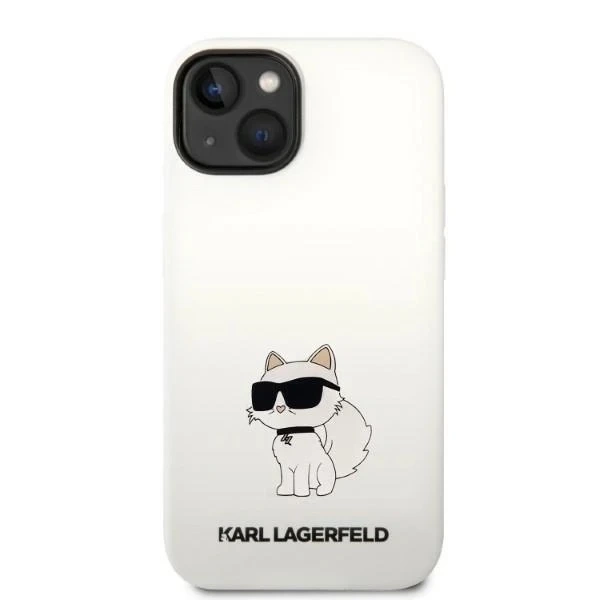 Чохол Etui Karl Lagerfeld KLHMP14MSNCHBCH для iPhone 14 Plus 6,7" Silicone Choupette MagSafe