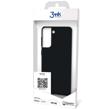 Resistant Matte Case 3mk Matt Case for Samsung Galaxy S22 Plus Black