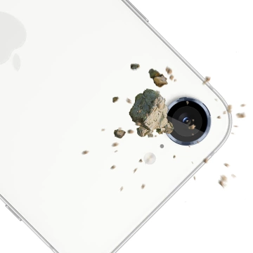 Tempered glass for the camera lens for Apple iPhone 16e - 3mk Lens Protection Pro Blue