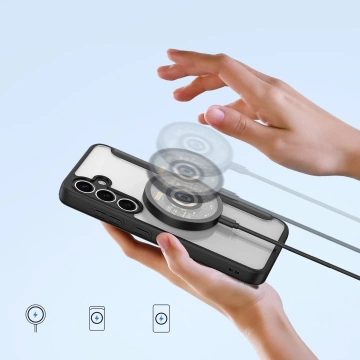 Samsung Galaxy S25 Dux Ducis Skin X Pro MagSafe Schwarze Hülle