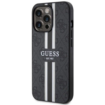 Etui Guess GUHMP13XP4RPSK na iPhone 13 Pro Max 6,7" pevné puzdro 4G Printed Stripes MagSafe