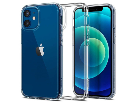 Spigen Ultra Hybrid Case for Apple iPhone 12 Mini 5.4 Crystal Clear Glass Alogy