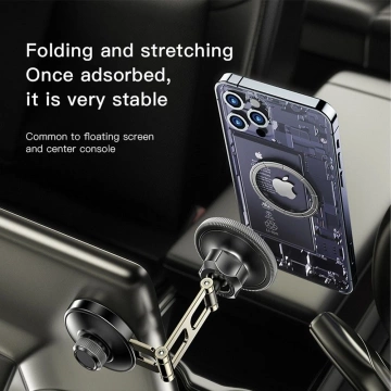 Магнітний автомобільний тримач Forcell IronSecure MagSafe Metal