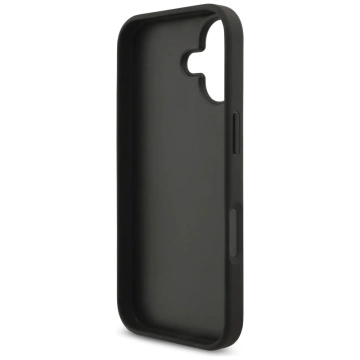 Etui Guess Hardcase 4G Big Metal Logo do iPhone 17, czarne