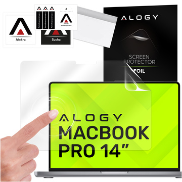 Matte screen protector for MacBook Pro 14 (2023-2021) Alogy Screen Protect Film