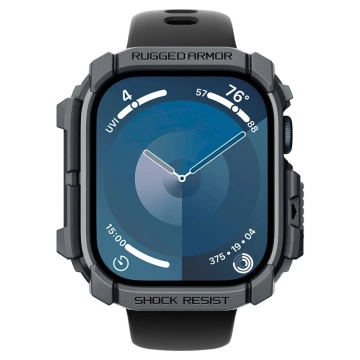 APPLE WATCH 10 CASE (46MM) DARK GREY SPIGEN RUGGED ARMOR