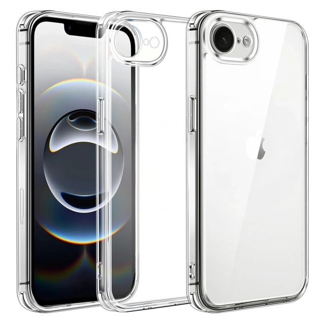 Hülle für Apple iPhone 16 Pro Max Alogy Anti-Shock Hybrid Case für MagSafe Transparent