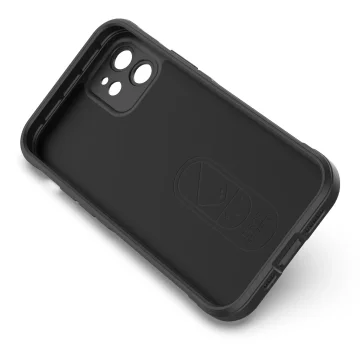 Magic Shield Case Hülle für iPhone 13 flexible gepanzerte Hülle schwarz