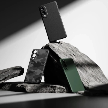 Samsung Galaxy S25 Edge Case Ringke Onyx Black Military Grade