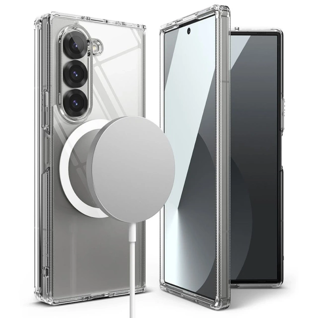 Etui Ringke Fusion Magnetic Magsafe для Samsung Galaxy Z Fold 6 Clear