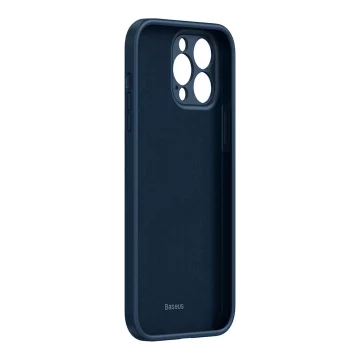 Чохол-накладка Baseus Liquid Gel Case Silicone Cover для iPhone 13 Pro Max Blue (ARYT000803)