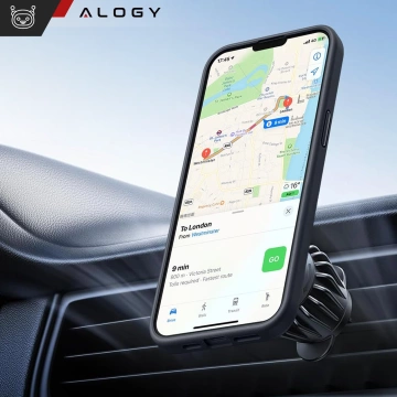Kryt pre Apple iPhone 13 Pro Max Alogy MagSafe Hybrid Matte Case Matný kryt s ochranou šošovky čierny