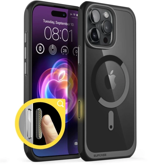 Etui Supcase UB Mag MagSafe for iPhone 16 Pro Black