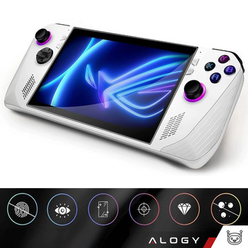 2x Tempered Glass for Asus ROG Ally for Alogy Screen Protector Pro 9H Console Screen