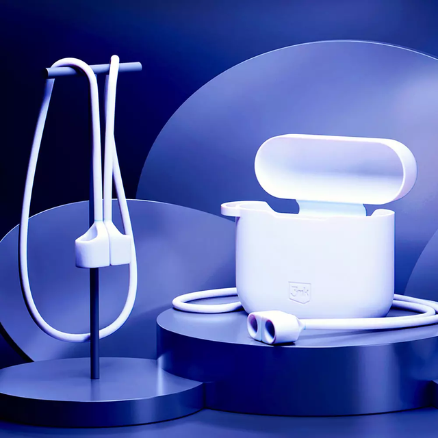 Etui 3mk Silicone AirPods Case White do Apple AirPods 2nd gen