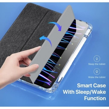 Protective case with stylus for iPad Pro 11 (2024) DUX DUCIS UNID Black