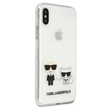 Etui Karl Lagerfeld KLHCPXCKTR do pevného obalu Apple iPhone X/Xs Karl