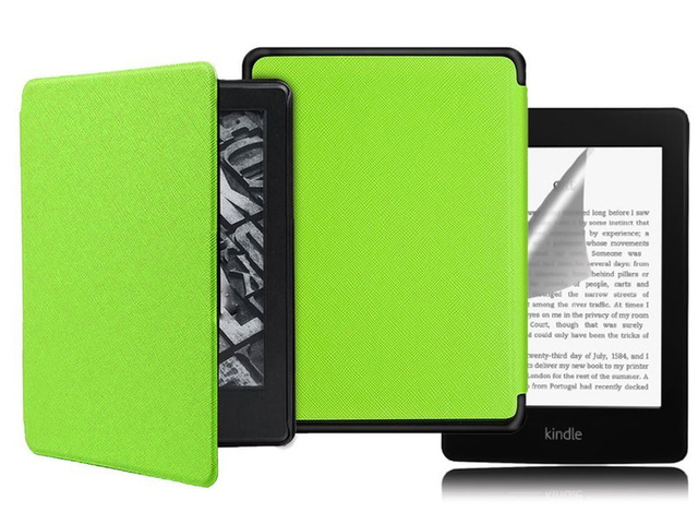 Etui Alogy Smart Case Kindle Paperwhite 4 zielone FOLIA