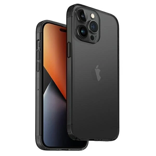 Pouzdro na telefon UNIQ Air Fender pro Apple iPhone 14 Pro 6,1" szary/kouřově šedé tónované