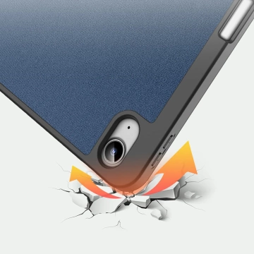 Puzdro Dux Ducis Domo na iPad 10,9'' 2022 (10 gen.) inteligentný kryt stojanček modrý