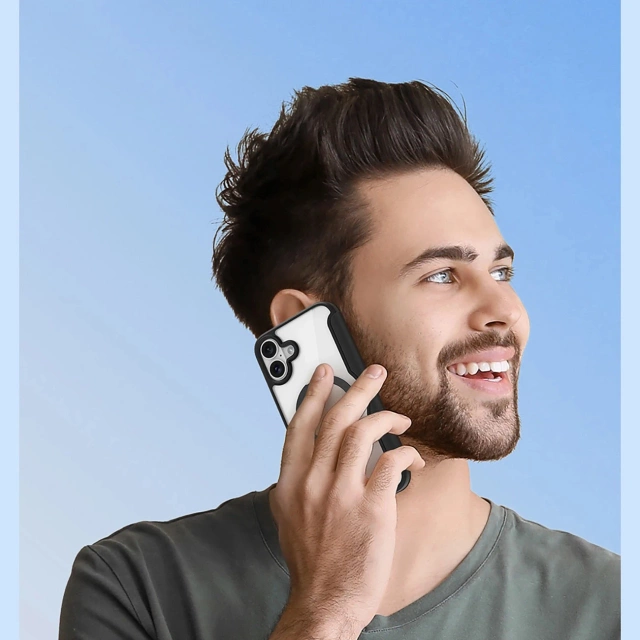 Etui do iPhone 16 Dux Ducis Skin X Pro MagSafe Fioletowe