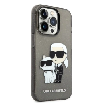 Etui Karl Lagerfeld KLHCP14XHNKCTGK do iPhone 14 Pro Max 6,7" hardcase Gliter Karl