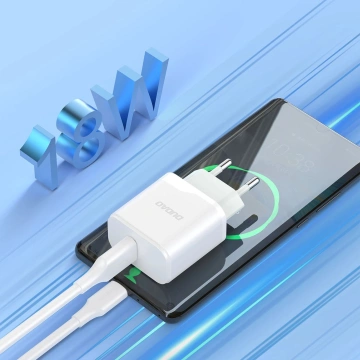 Ładowarka Dudao A20EU 18W USB-A Quick Charge 3.0 Biała