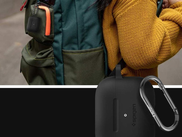 Puzdro Spigen Fit pre Apple Airpods Pro Black