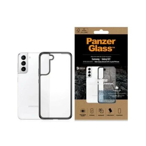 Etui do Samsung Galaxy S22 PanzerGlass HardCase Antibacterial Clear