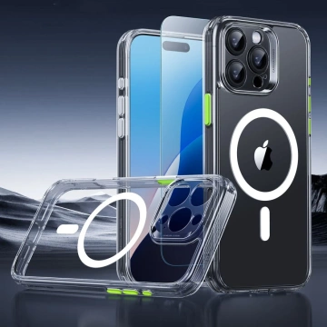 Etui ESR Classic Pro Set MagSafe iPhone 16 Pro Przezroczyste