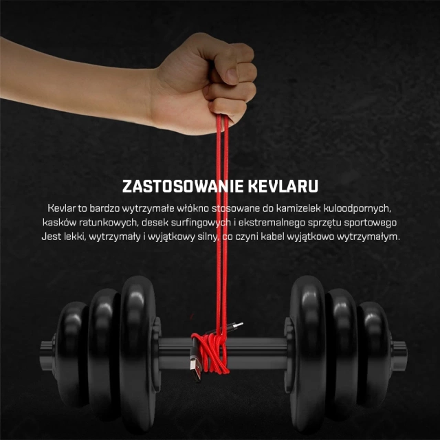 Нейлоновий кабель Baseus Cafule Micro-USB 1,5 A 200 см, червоний