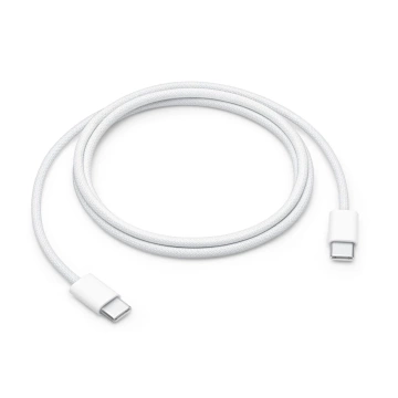 Apple USB-C to USB-C Cable 1m, 60W, White, Durable, Original