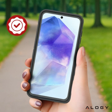 Чохол для Apple iPhone 16 Pro Max Alogy Anti-Shock Hybrid Case for MagSafe Transparent