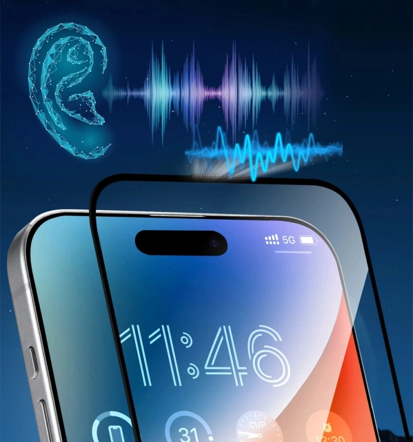 Tempered Glass for iPhone 16 Pro Max Joyroom Corning Eyecare Eye Protection