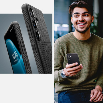 Etui Spigen Liquid Air do Samsung Galaxy S24  Plus Matte Black