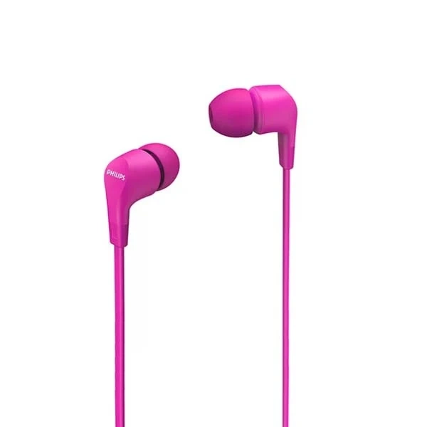 Philips In-Ear-Kopfhörer mit Kabel, Rosa, TAE1105PK