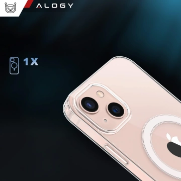 Alogy Ultra Slim Mag Case for iPhone 12/Pro Qi Chargers Transparent