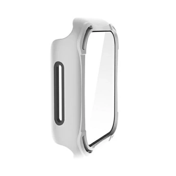 Ochranné pouzdro UNIQ Torres pro Apple Watch Series 4/5/6/SE 40mm bílá/holubičí bílá