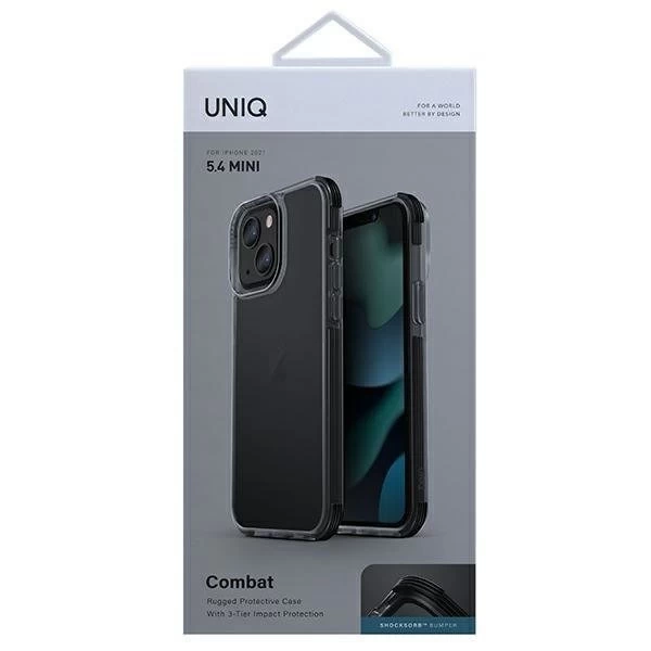UNIQ puzdro Combat iPhone 13 mini 5,4 "black / carbon black