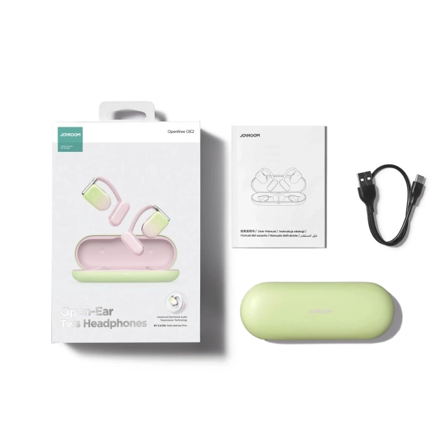 Joyroom Openfree JR-OE2 TWS Wireless Headphones - Pink