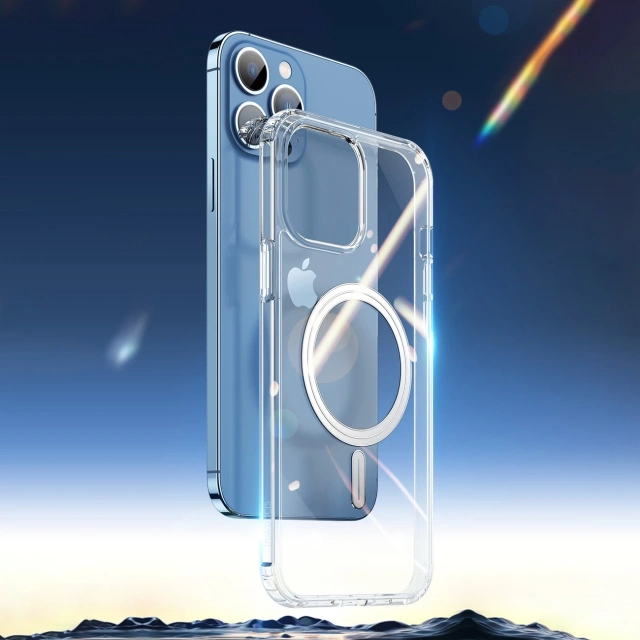 Магнітний чохол Dux Ducis Clin для iPhone 14 Pro сумісний з прозорим MagSafe