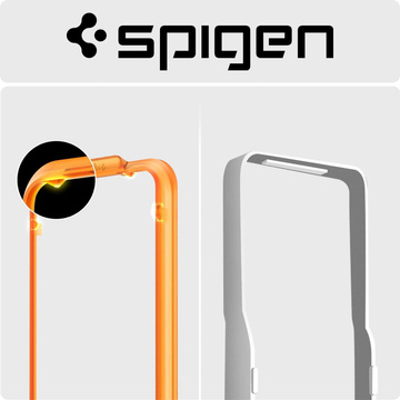 Загартоване скло Spigen Alm Glass FC 2-Pack для Apple iPhone 15 Black
