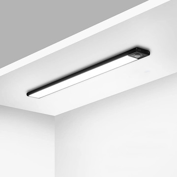 Lampa Alogy Slim LED osvětlení podskříňového nábytku s magnetem se snímačem baterie 40cm černá