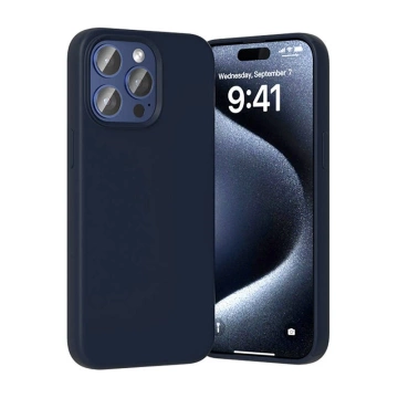 iPhone 15 Pro Vention KUFL0-30 MagSafe Case, Navy Blue