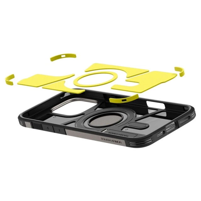 Kovové puzdro Spigen Tough Armor Mag MagSafe na iPhone 16 Pro Max